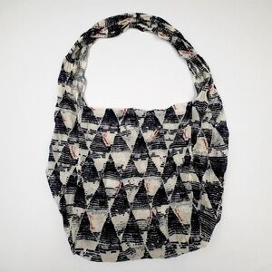 Free People Large Reusable Cotton Gauze Bag Tote